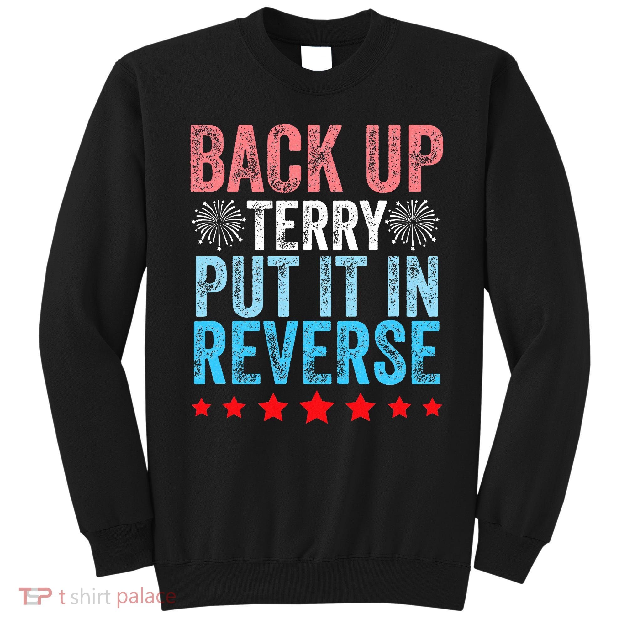 Retro Back Up Terry Back It Up Terry 4th of July Fireworks Sweatshirt