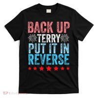 Retro Back Up Terry Back It Up Terry 4th of July Fireworks T-Shirt thumb 0