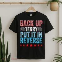 Retro Back Up Terry Back It Up Terry 4th of July Fireworks T-Shirt thumb 2