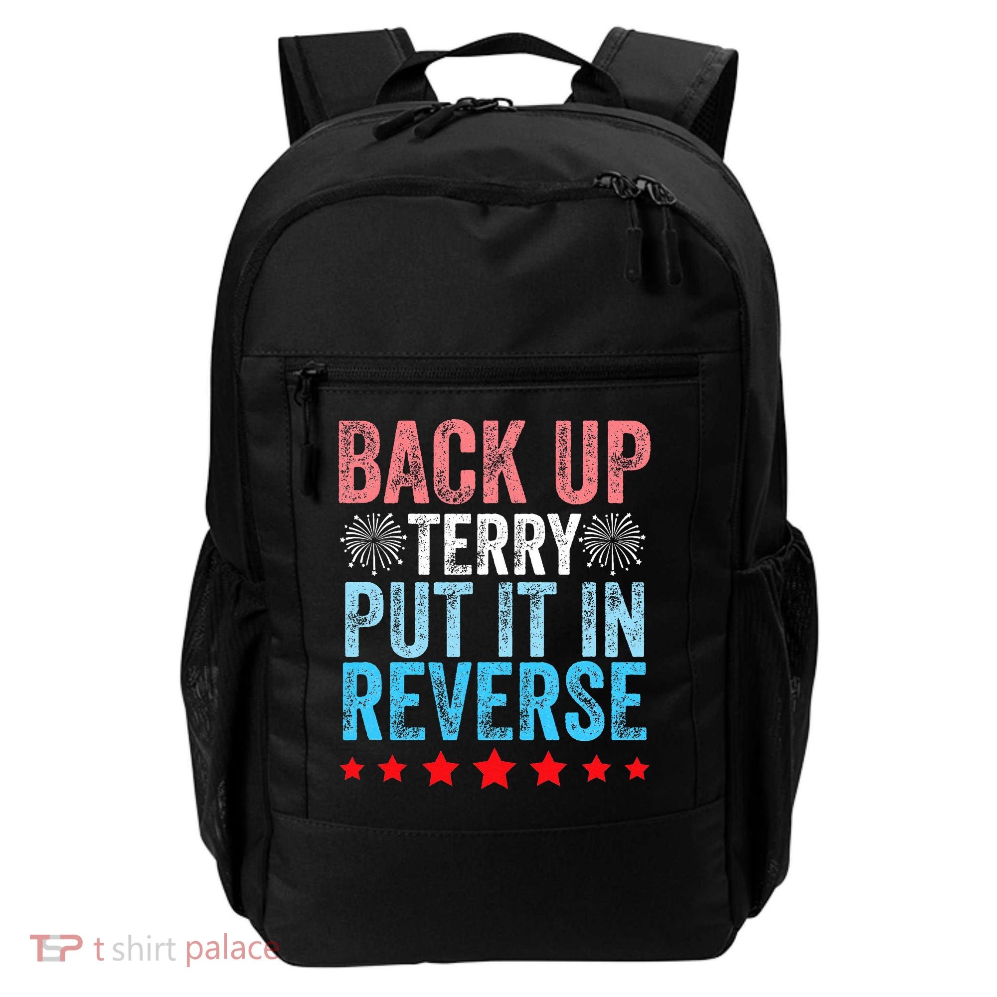 Retro Back Up Terry Back It Up Terry 4th of July Fireworks Backpack