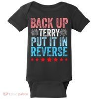 Retro Back Up Terry Back It Up Terry 4th of July Fireworks Baby Bodysuit thumb 0