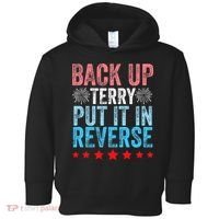 Retro Back Up Terry Back It Up Terry 4th of July Fireworks Toddler Hoodie thumb 0