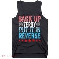 Retro Back Up Terry Back It Up Terry 4th of July Fireworks Tank Top thumb 0