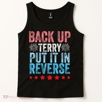 Retro Back Up Terry Back It Up Terry 4th of July Fireworks Tank Top thumb 2