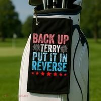 Retro Back Up Terry Back It Up Terry 4th of July Fireworks Golf Towel thumb 2