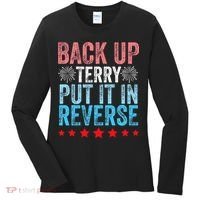 Retro Back Up Terry Back It Up Terry 4th of July Fireworks Women's Long Sleeve Shirt thumb 0