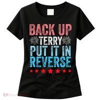 Retro Back Up Terry Back It Up Terry 4th of July Fireworks Women's T-Shirt thumb 0