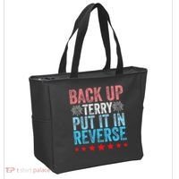 Retro Back Up Terry Back It Up Terry 4th of July Fireworks Tote Bag thumb 2