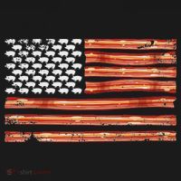 Retro Bacon Usa American Flag Independence Day 4th Of July Women's Tank Top thumb 5