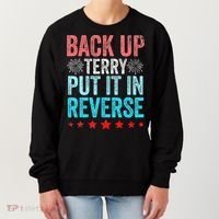 Retro Back Up Terry Put It In Reverse 4th Of July Fireworks Women's Sweatshirt thumb 0