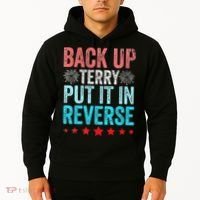 Retro Back Up Terry Put It In Reverse 4th Of July Fireworks Hoodie thumb 2