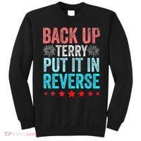 Retro Back Up Terry Put It In Reverse 4th Of July Fireworks Sweatshirt thumb 0