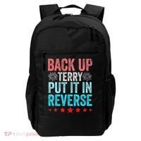 Retro Back Up Terry Put It In Reverse 4th Of July Fireworks Backpack thumb 0