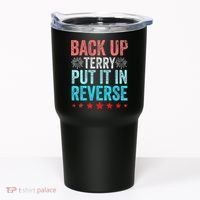 Retro Back Up Terry Put It In Reverse 4th Of July Fireworks Tumbler thumb 0