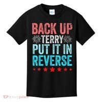 Retro Back Up Terry Put It In Reverse 4th Of July Fireworks Kids T-Shirt thumb 0
