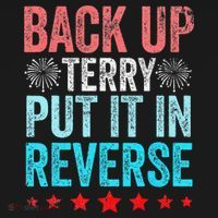 Retro Back Up Terry Put It In Reverse 4th Of July Fireworks Kids T-Shirt thumb 4