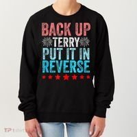 Retro Back Up Terry Put It In Reverse 4th Of July Fireworks Women's Sweatshirt thumb 0
