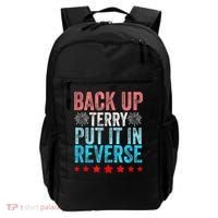 Retro Back Up Terry Put It In Reverse 4th Of July Fireworks Backpack thumb 0