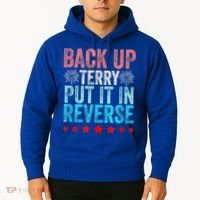 Retro Back Up Terry Put It In Reverse 4th Of July Fireworks Hoodie thumb 2