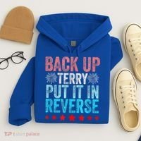 Retro Back Up Terry Put It In Reverse 4th Of July Fireworks Hoodie thumb 4