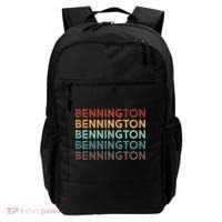 Retro Bennington Vermont Cool Gift Backpack thumb 0