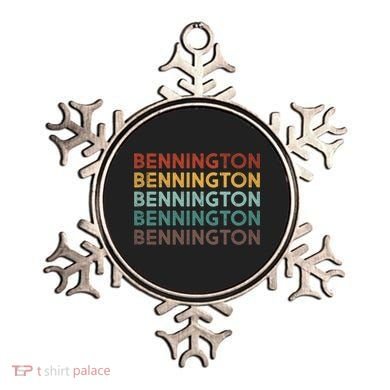 Retro Bennington Vermont Cool Gift Ornament