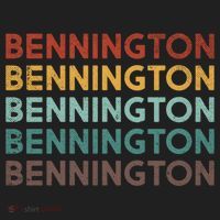 Retro Bennington Vermont Cool Gift Golf Towel thumb 3