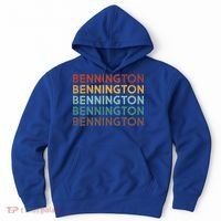Retro Bennington Vermont Cool Gift Hoodie thumb 0