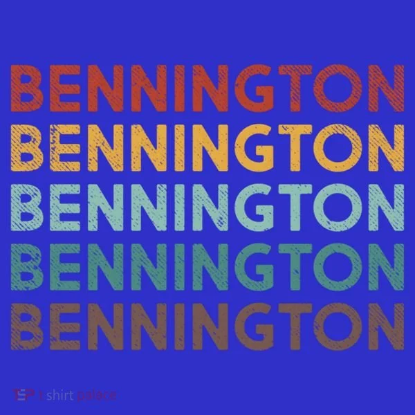 Retro Bennington Vermont Cool Gift Toddler T-Shirt