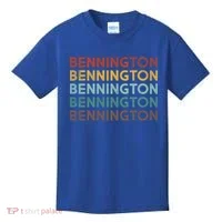 Retro Bennington Vermont Cool Gift Kids T-Shirt thumb 0