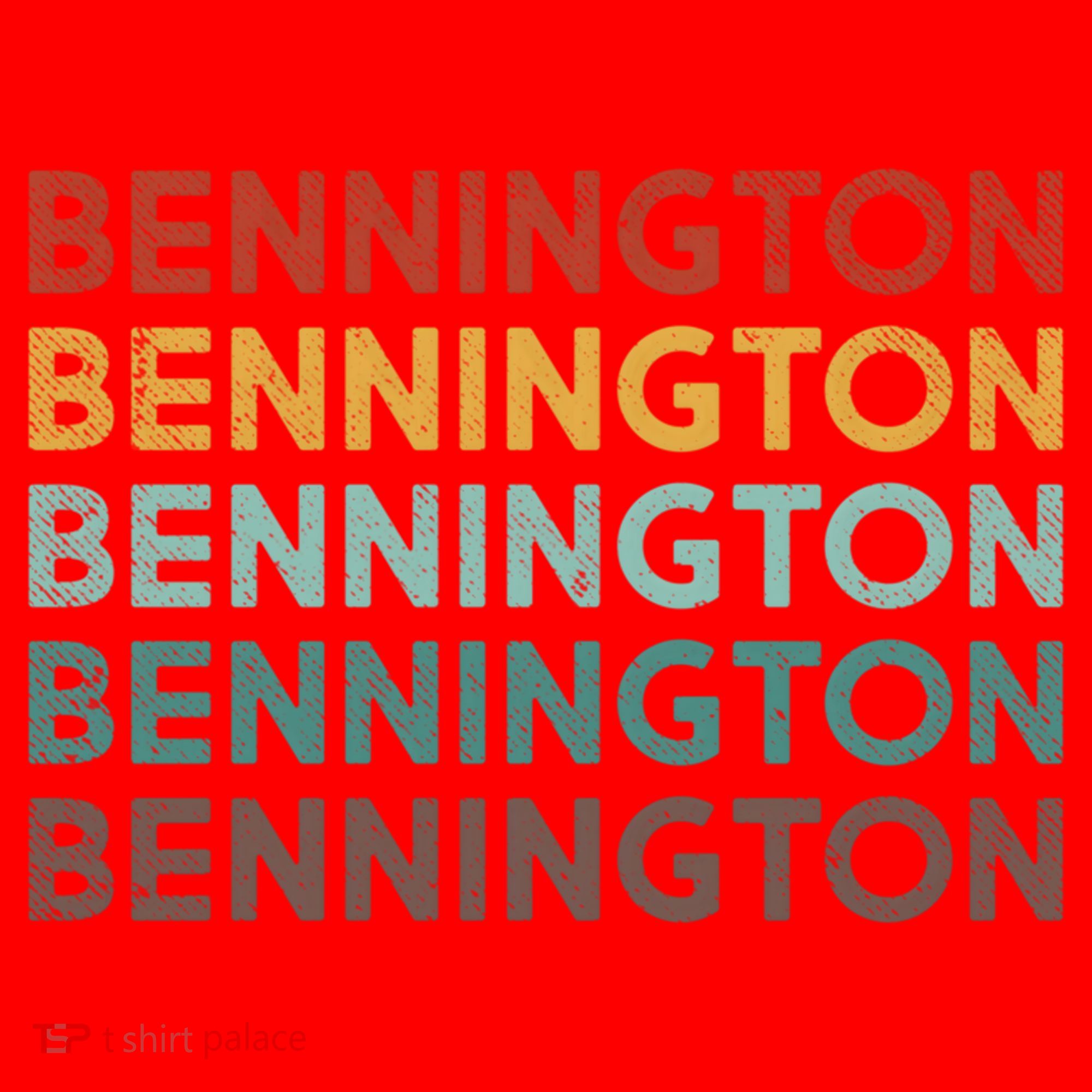 Retro Bennington Vermont Cool Gift Santa Hat
