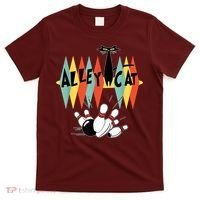 Retro Bowling Vintage Bowler Alley Cat Vintage T-Shirt thumb 0