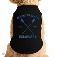 Rehoboth Beach Vacation Doggie Tank thumb 0
