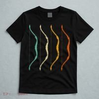 Recurve Bow Vintage Hunting Retro Archery T-Shirt thumb 5