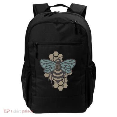 Retro Beekeeper Vintage Save The Bees Bumblebee Backpack