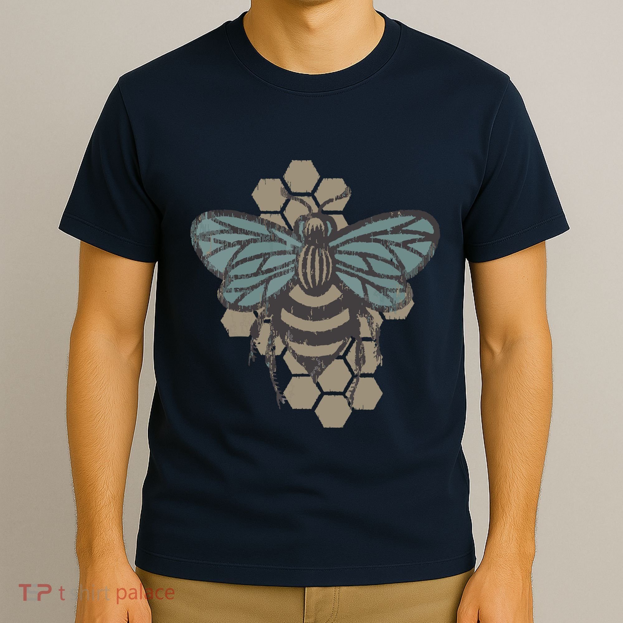 Retro Beekeeper Vintage Save The Bees Bumblebee T-Shirt