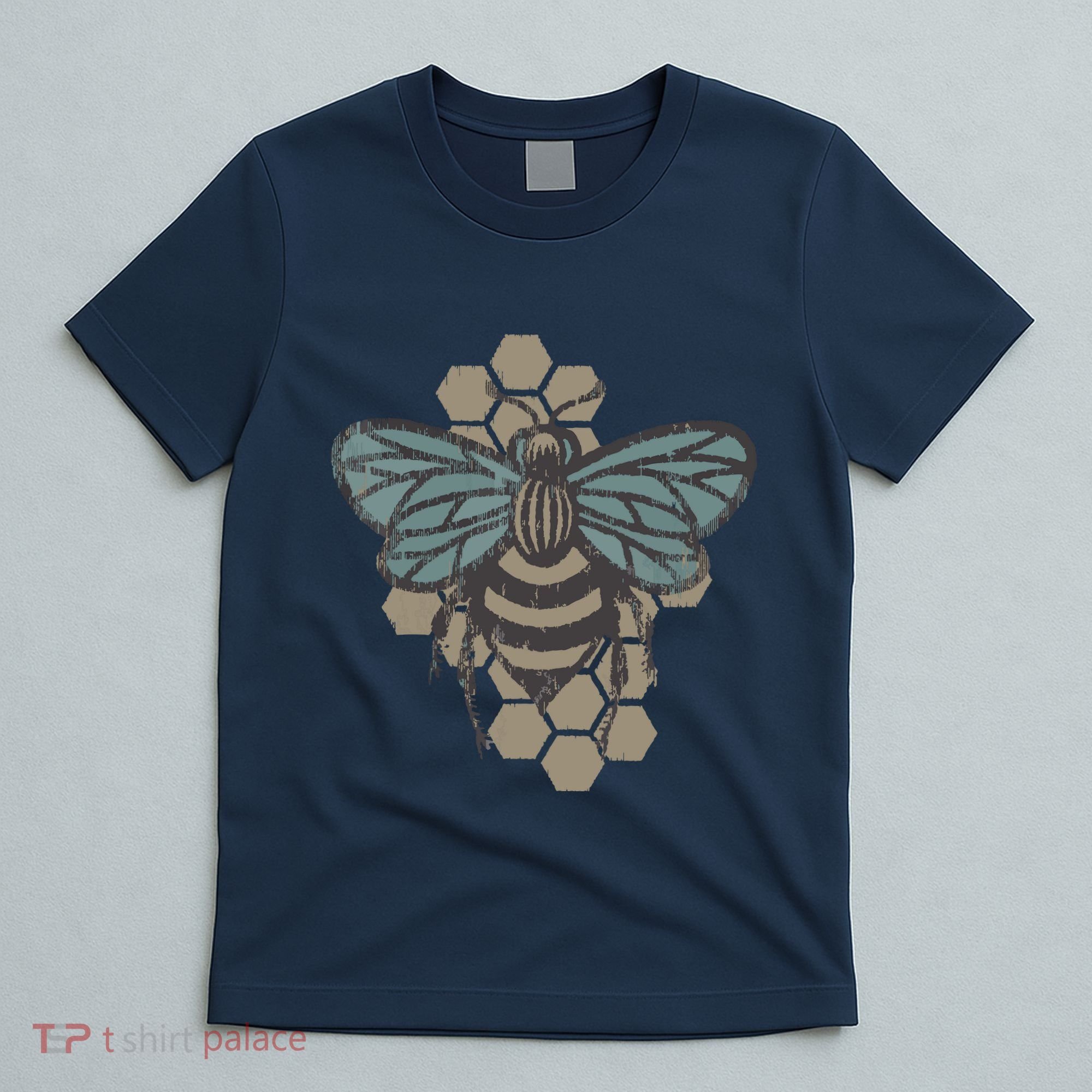Retro Beekeeper Vintage Save The Bees Bumblebee T-Shirt