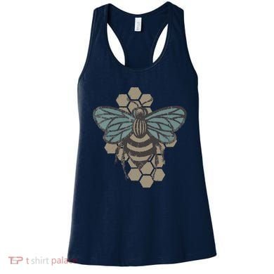 Retro Beekeeper Vintage Save The Bees Bumblebee Women's Tank Top