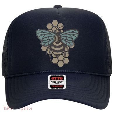 Retro Beekeeper Vintage Save The Bees Bumblebee Hat