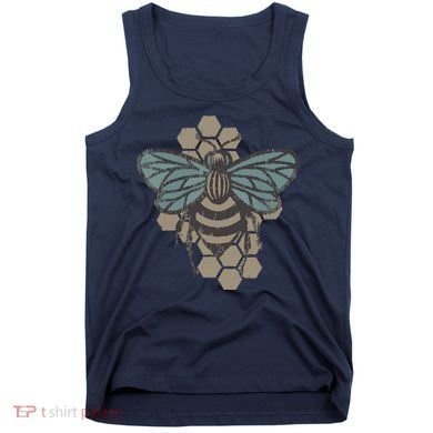 Retro Beekeeper Vintage Save The Bees Bumblebee Tank Top