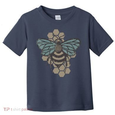 Retro Beekeeper Vintage Save The Bees Bumblebee Toddler T-Shirt
