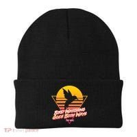 Retro Bird Watching Goes Both Ways Beanie thumb 0