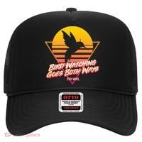 Retro Bird Watching Goes Both Ways Hat thumb 0