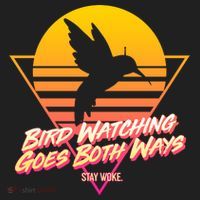 Retro Bird Watching Goes Both Ways Hat thumb 2