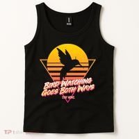 Retro Bird Watching Goes Both Ways Tank Top thumb 2