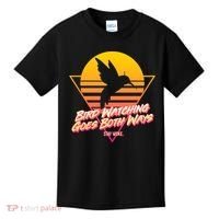 Retro Bird Watching Goes Both Ways Kids T-Shirt thumb 0
