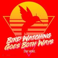 Retro Bird Watching Goes Both Ways Santa Hat thumb 1