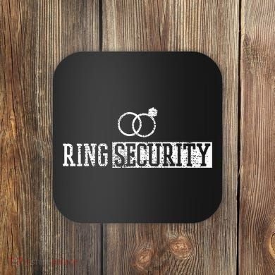 Ring Bearer Wedding Party Cute Coaster