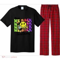 Retro Bruh We Back Secretary School Secretary Back To School Pajama Set thumb 0