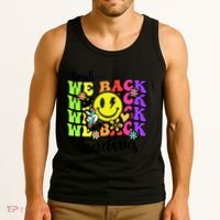 Retro Bruh We Back Secretary School Secretary Back To School Tank Top thumb 3